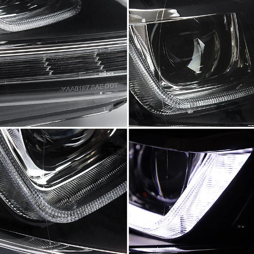 VLAND LED-Projektor Fronts Scheinwerfer für 2008–2013 VW Golf VI MK6 5K1 AJ5 L+R - Bild 6 von 10