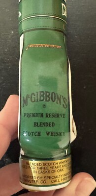 McGibbon's Premium Reserve Blended Scotch Whiskey Golf Bag Jug W