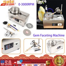 Gem Faceting Machine Gemstone Grinding Jewelry Lapidary Cutting Polisher 3000RPM
