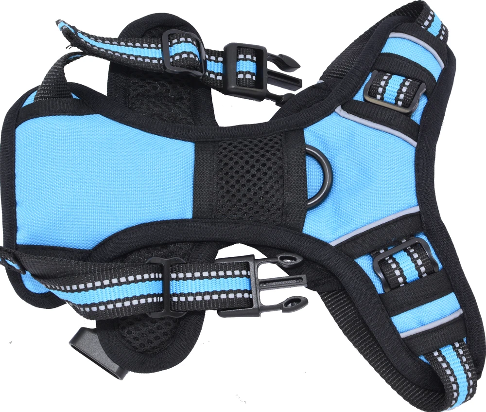 Dog Harness & Training Leash No Pull Control Adjustable Large Handle Heavy Duty