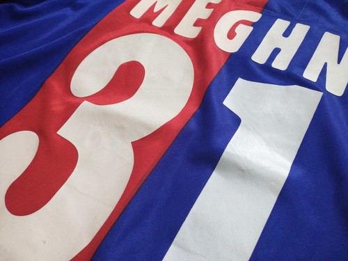 Maglia MEGHNI - Calcio FC 1909 Bologna MATCH WORN 2002/2003 shirt jersey - Foto 6 di 7