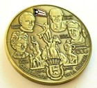 Medalla 500 Años SAN JUAN PUERTO RICO 5 Proceres Token Ficha moneda coin vale Bz — photo 1