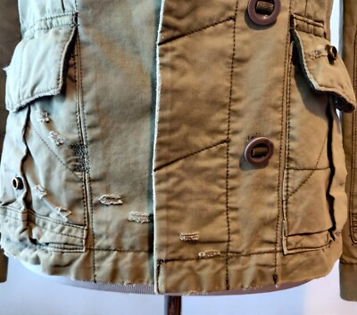 Zadig & Voltaire Womens Virginia Grunge Punk Distressed Zadig & Voltaire Womens Virginia Grunge Punk Distressed