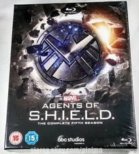 Marvel AGENTS OF SHIELD Complete FIFTH Season BLU-RAY DIGIPAK Digipack BOX 5