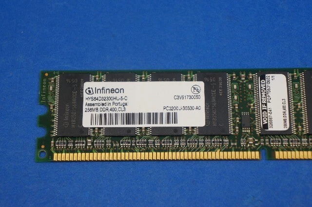 Infineon HYS64D32300HU-5-C 256MB, DDR, 400, CL3 RAM Memory - Image 2 of 4