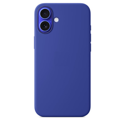 Hülle Silikon MacSafe in Blau/Ultramarin Handy Schutzhülle passend für iPhone 16