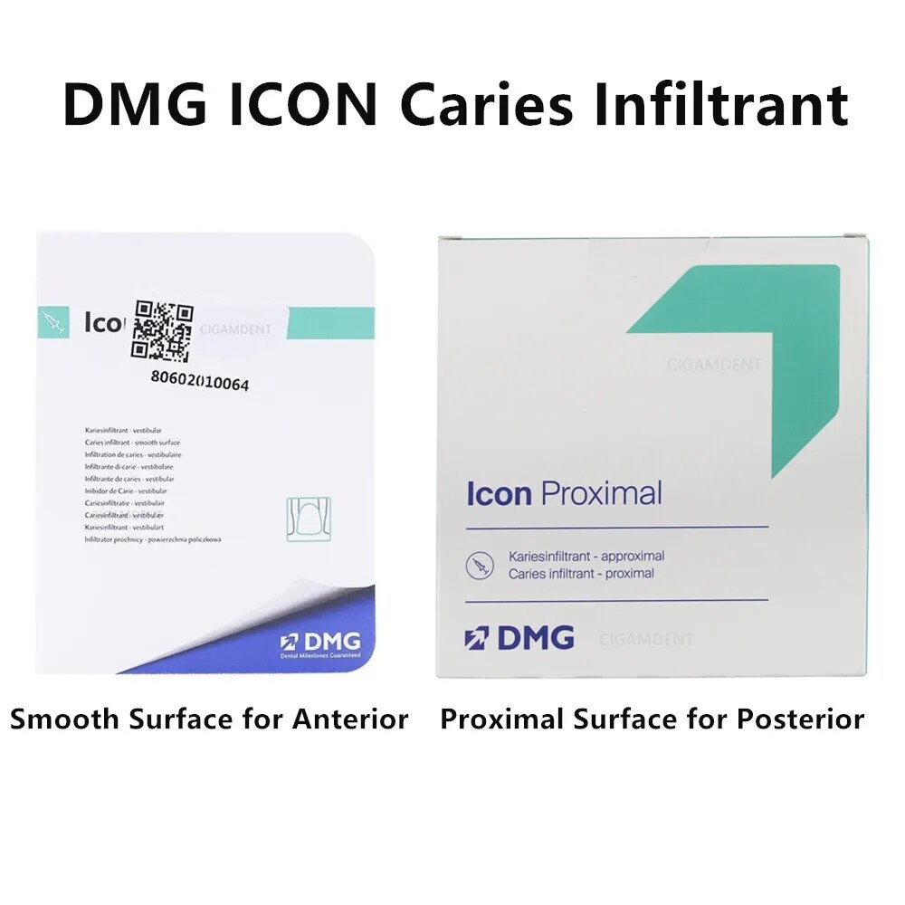 DMG Icon Caries Infiltrante Dental Infiltración Resina Superficie Proximal Suave