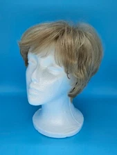 Jon Renau Women's Blonde Wig with Bangs Nature Blend Modacrylic Short Styled