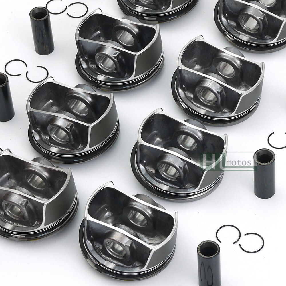 STD Rebuild Overhaul Pistons Kit For Porsche Cayenne Panamera Turbo 4