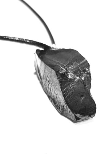 Elite Shungite Pendant Noble Real Stone from Karelia - ship from US !