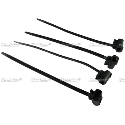50 Cable Strap Push Mount Wire Tie Nylon Clip 170mm Length For Toyota LHD Hiace