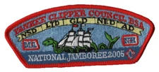 2005 Jamboree Yankee Clipper Council MA JSP Red Bdr (AR268)