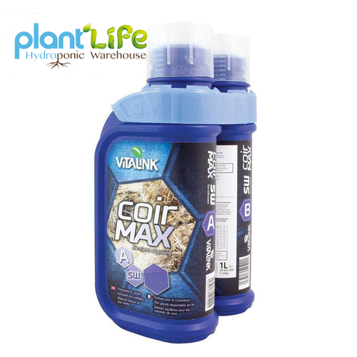 Vitalink Coir Max A+B 1 Litre & 5 Litres Coco Grow Bloom Nutrients Hydroponics - Picture 1 of 2