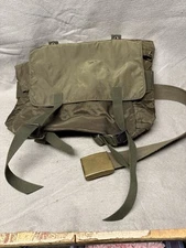 VINTAGE 1985 AUSTRIAN LITTO WIEN MILITARY BACKPACK ARMY GREEN