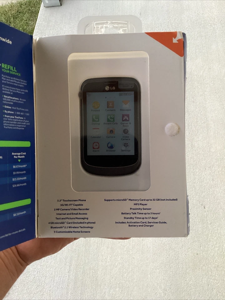 LG 306G - Black (TracFone) Cellular Phone - Image 2 of 4