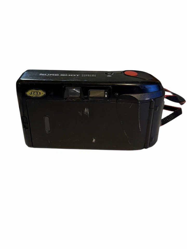 Cámara fotográfica Canon Sure Shot Supreme 35 mm de colección lente AF de 38 mm sin probar Foto 4 de 4