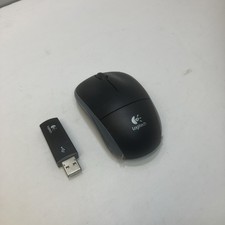 Black Logitech Wireless Mouse M205