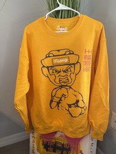 92 Stove Gold Graphic Crewneck Sweatshirt Size Large Been Dope Supply