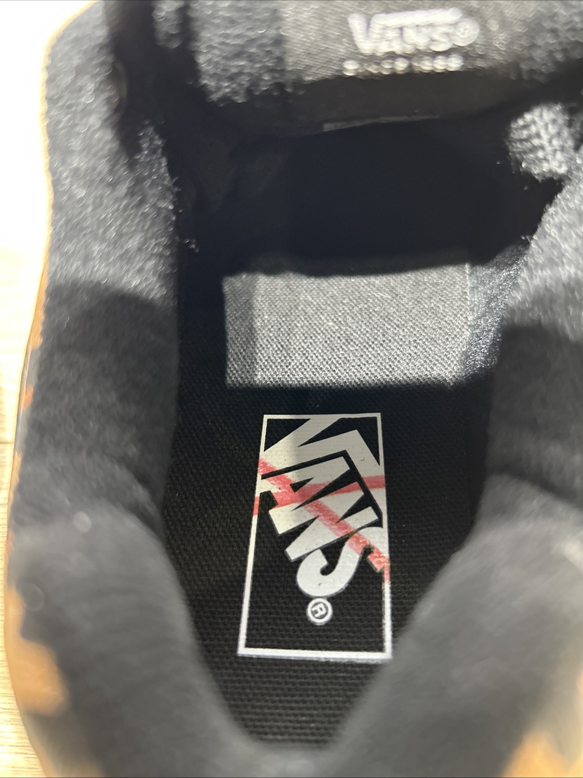 Vans Knu Skool Skate Sneakers Big Kid Leopard Print Black 1496272 Sz 3.5 New thumbnail 5