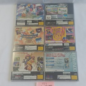 Lot 6 Sega Saturn Game Cotton Boomerang Parodius Donpachi TwinBee Space Harrier
