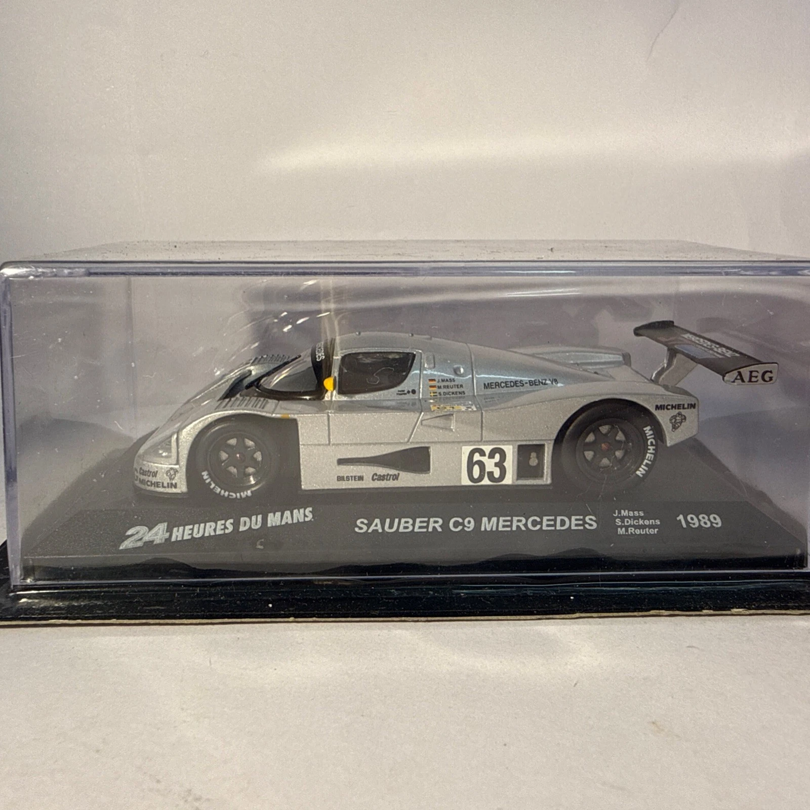 Voiture Miniature Formule 1 Sauber C9 Mercedes 24h Du Mans 1989