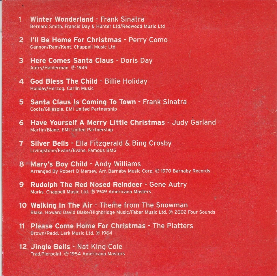 THE MEGA CHRISTMAS ALBUM Disc Two - Bild 2 von 3