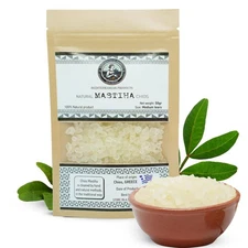 Organic Mastiha Chios 50G – 100% Natural Greek Mastic Gum, Gluten-Free & Suga...