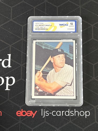 Mickey Mantle #262 1978 TCMA the 1960's card