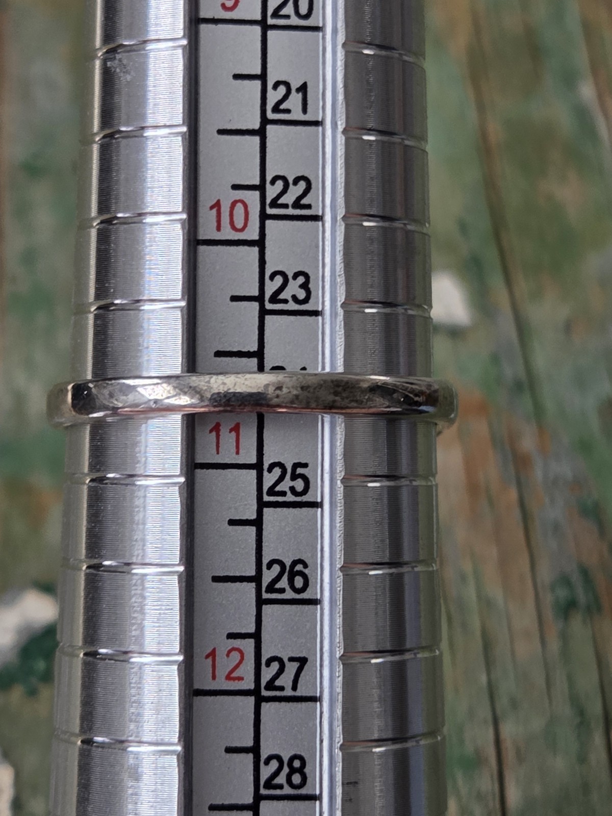 Vintage 925 Solid Sterling Silver Stack Diagonal … - image 12