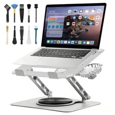 Laptop Cooling Pad with Detachable Fan  Cooler,Adjustable Height  Angle,360...