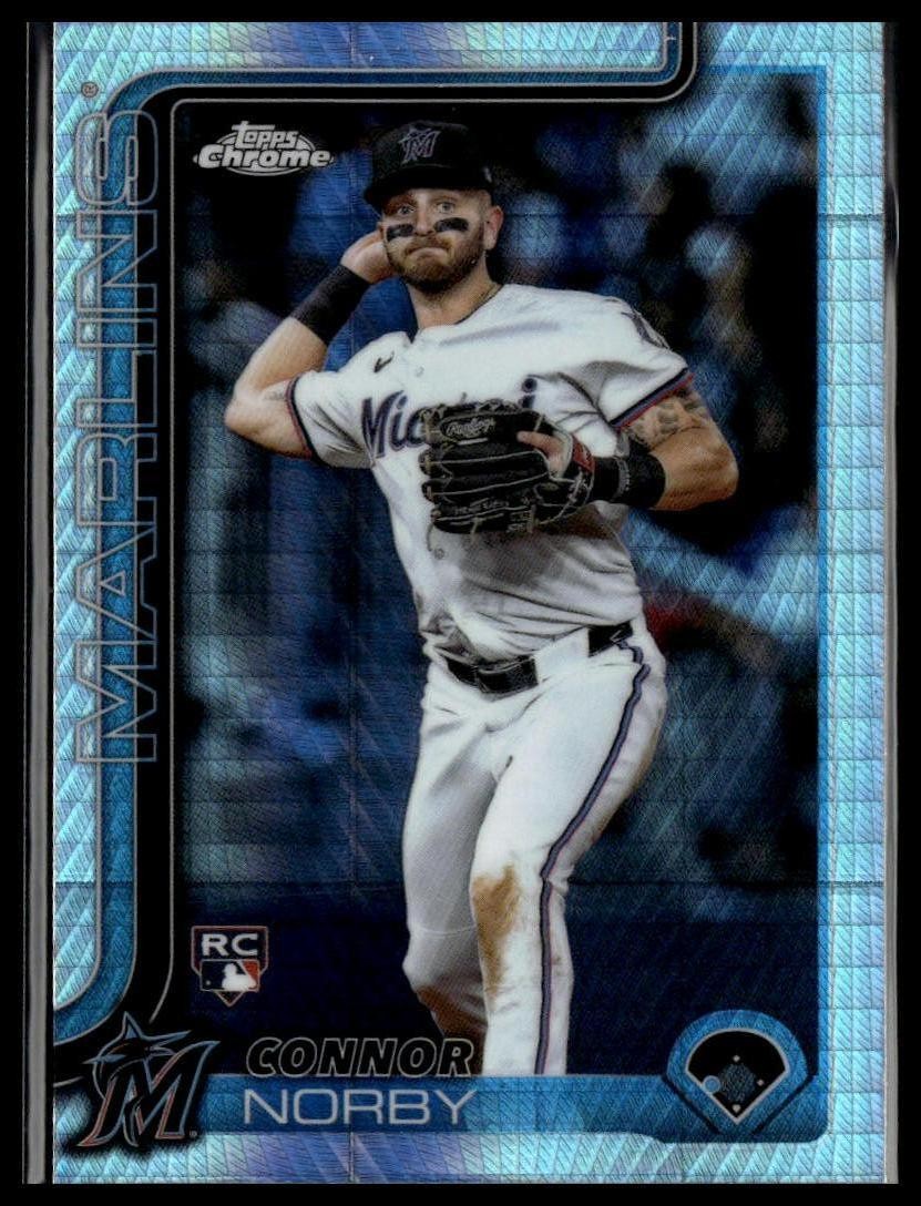 2025 Topps Chrome #199 Connor Norby Prism Refractors