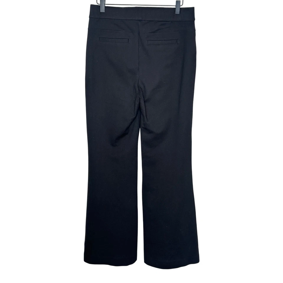 NYDJ Sculpt-Her 黑色喇叭裤 Ponte 办公室工作服 商务 M  — 第 2/4 张图片