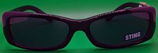 New Vintage 1990's Black Sting De Rigo SS6237 Sunglasses Made In Italy