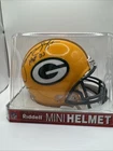 James Lofton Signed Riddell Speed Mini Helmet Green Bay Packers HOF 03