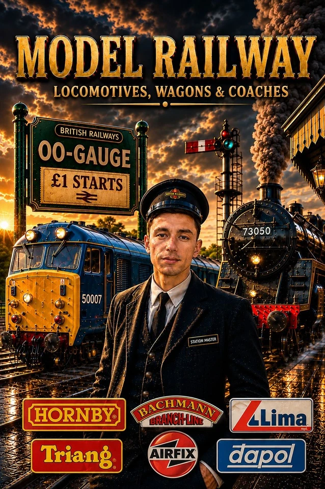🚂Model Railway OO Gauge!🚂 Hornby, Bachmann, Airfix, Wrenn, Lima etc!⭐
