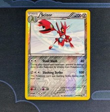 Scizor 94/149 Pokemon Card Reverse Holo BW Boundaries Crossed Pokemon TCG NM on eBay