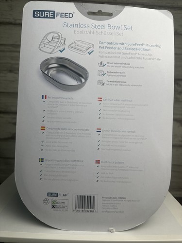 Sure Petcare Surefeed Edelstahlnapf - Bild 2 von 2
