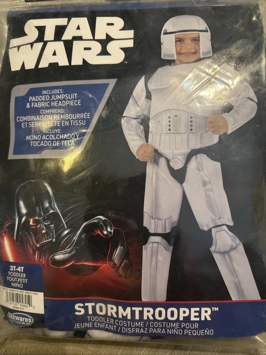 Star Wars Casco De Stormtrooper Deluxe Completo – Disfraz Oficial Talla Única, Blanco, Fácil De Poner Y Quitar, Ideal Para Halloween Y Fiestas Temáticas (Rubie's 35549)