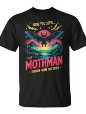 Have You Seen The Mothman Terror From The Skies Cryptid Graphic Unisex Tee