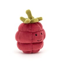 Fabulous Fruit Raspberry Jellycat Genuine Retired Soft Toy - MISSING TAGS