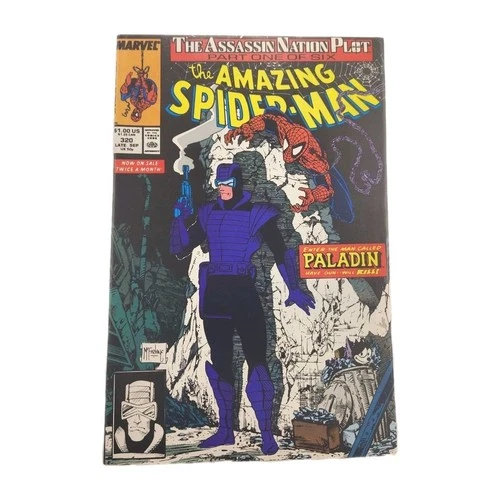 Amazing Spider-Man #320 VF Marvel 1989 Todd McFarlane Art Paladin -B5G1FREE