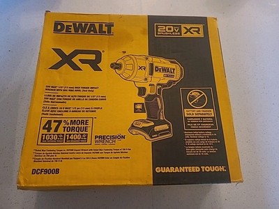 DeWALT 20v Max Brushless XR 1/2'' High Torque Impact Wrench Hog Ring Anvil DCF900