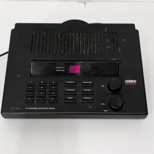 Uniden BC142XL 10 Channel Desktop Scanning Radio Weather Feature Black