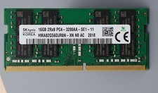 SKHynix 16GB DDR4 3200MHz - SODIMM - HMA82GS6DJR8N-XNNOAC - Used Condition