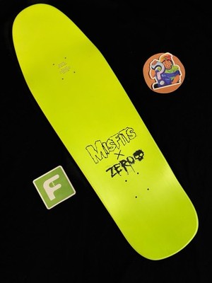 RARE SIGNED Chris Cole Misfits AD Zero Skateboard Deck Limited