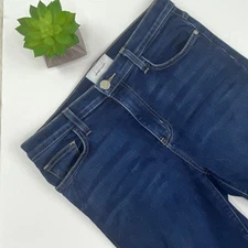 Current Elliott Women's The High Waist Stiletto Skinny Jeans Size 29 Blue