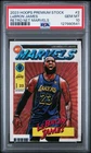 2023 Hoops Premium Stock LeBron James Retro Net Marvels #2 PSA 10 GEM MINT