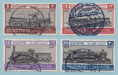 EGYPT 168 - 171  USED SET - NO FAULTS VERY FINE! - M708