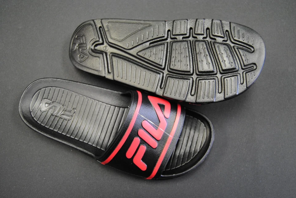 [3SM00021-023] NOVA SANDÁLIA INFANTIL FILA ELEGANTE SLIDE ST PRETA F VERMELHA F VERMELHA FKS1 - Imagem 2 de 4