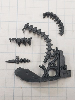 40k Necron Bits Ophydian Destroyer Biometal Whip Tail & Terrain